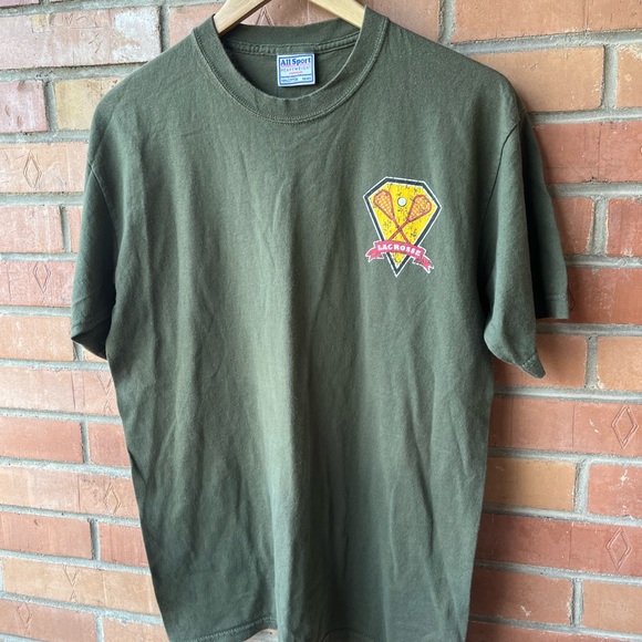 Vintage Lacrosse T-Shirt / Medium / All Sport / 90s - Picture 2 of 6